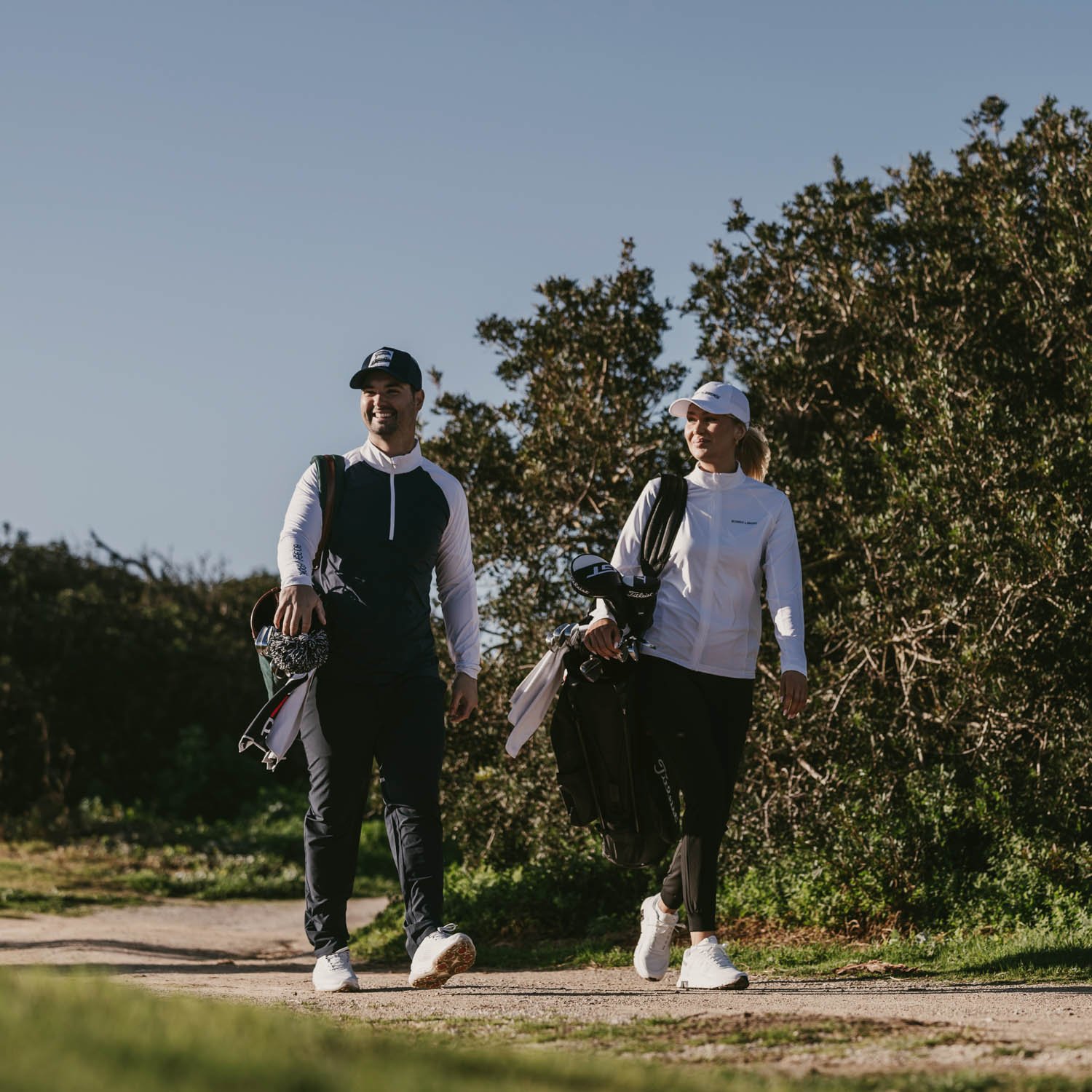 W Mid Layer Full-Zip 2.0 Blanche Bogeys & Birdies
