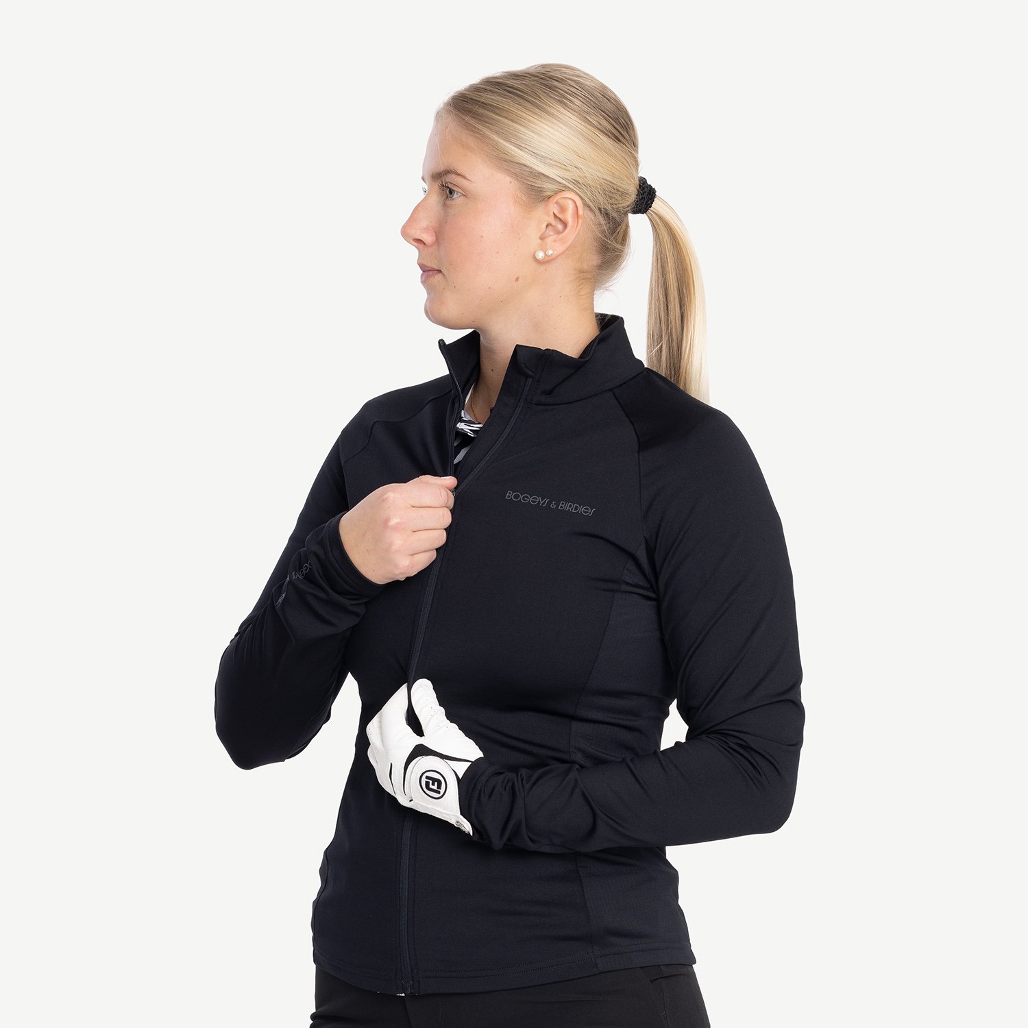 W Mid Layer Full-Zip 2.0 Black Bogeys & Birdies