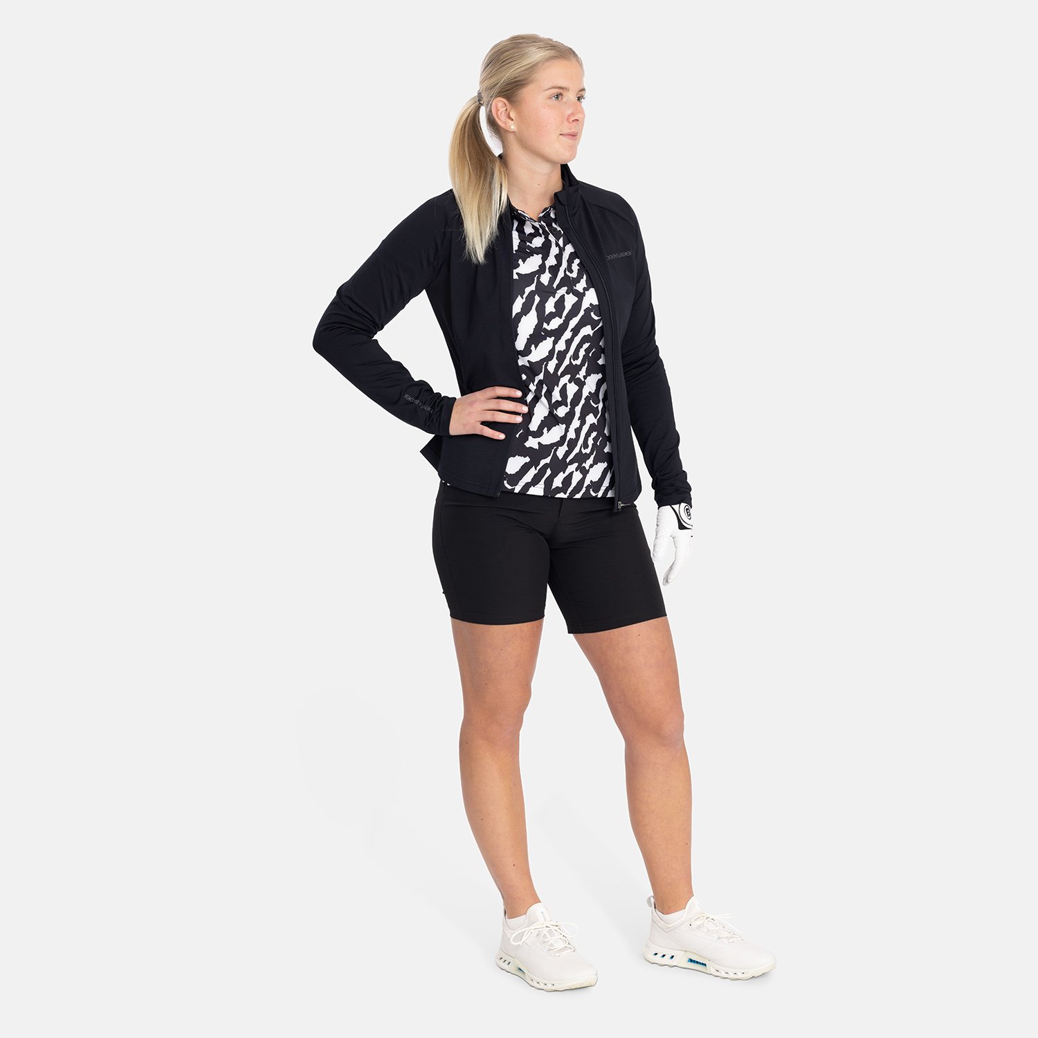 W Mid Layer Full-Zip 2.0 Black Bogeys & Birdies