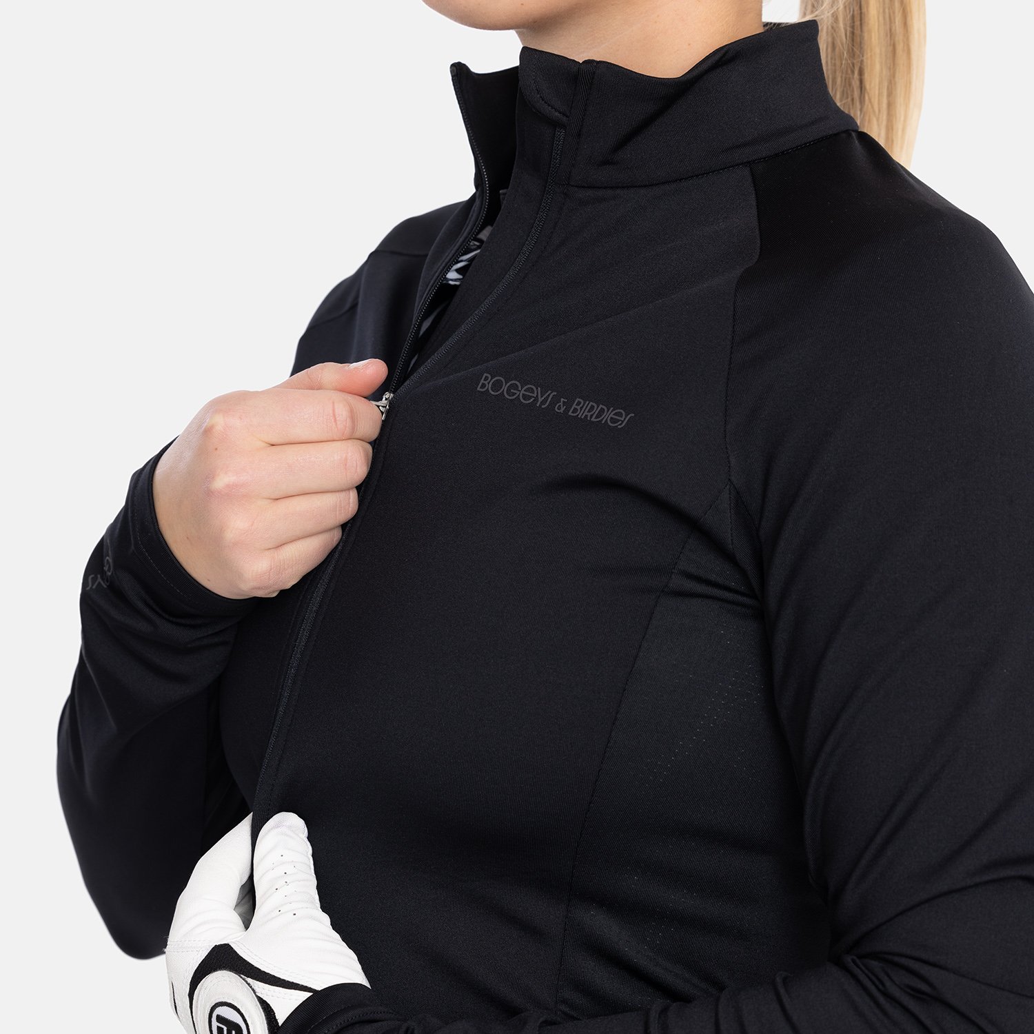 W Mid Layer Full-Zip 2.0 Black Bogeys & Birdies