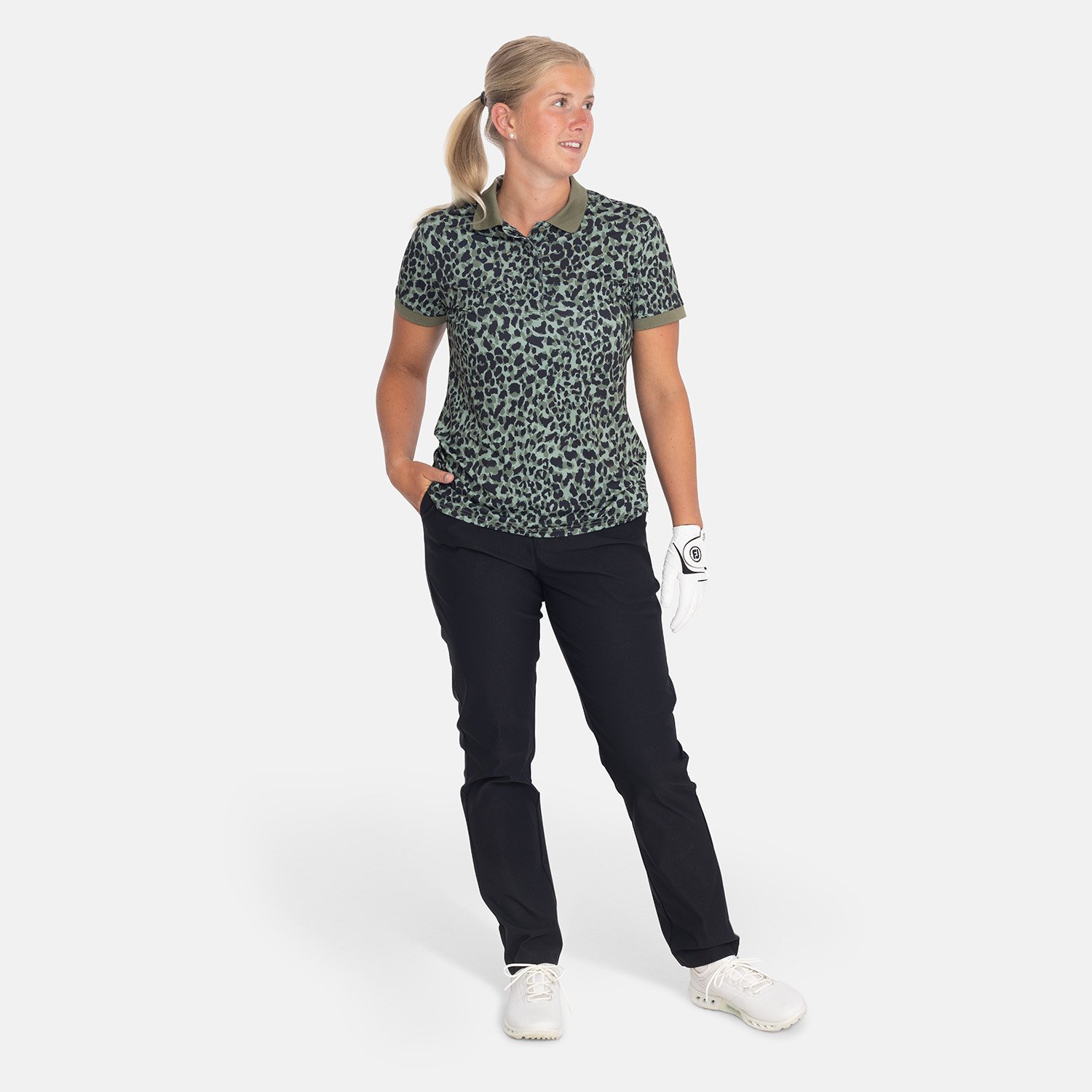 W Twill Stretch Pant Black Bogeys & Birdies