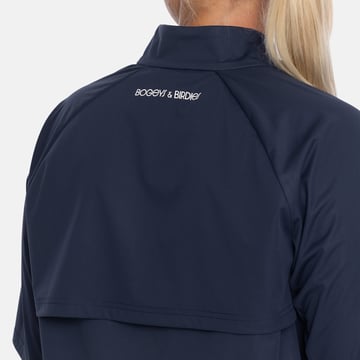 W Windbreaker SS 1/4 Zip Blå Bogeys & Birdies