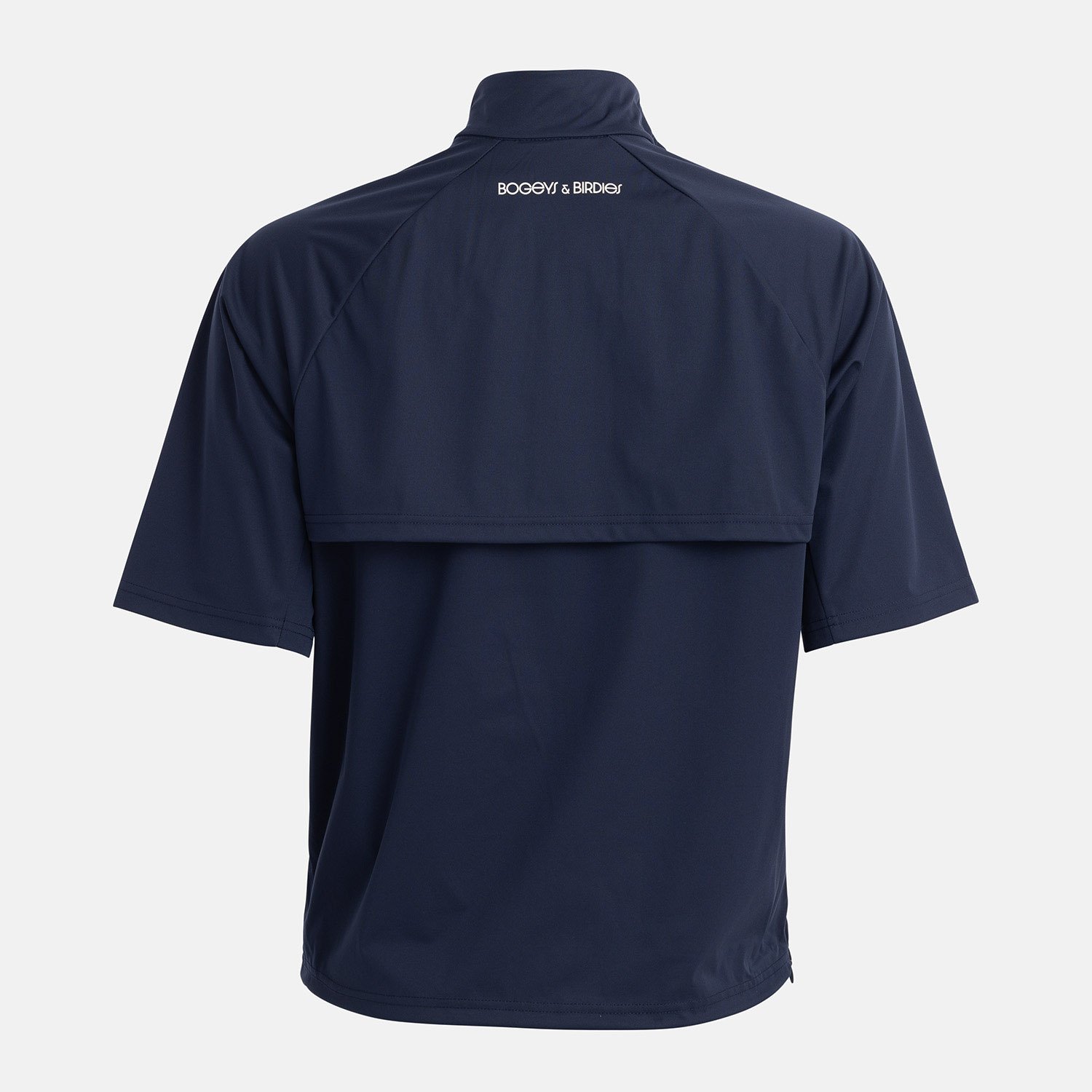 W Windbreaker SS 1/4 Zip Blau Bogeys & Birdies