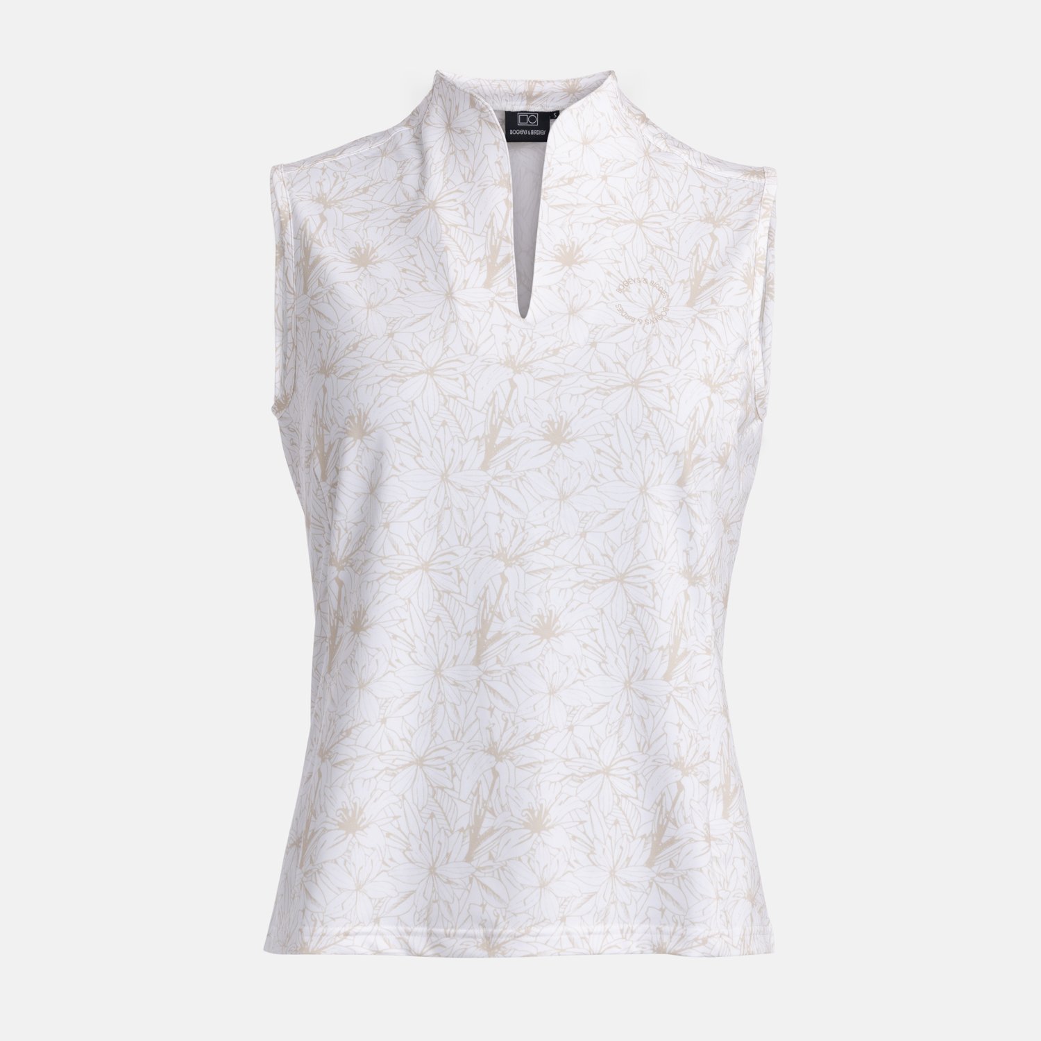 W Tech Blade SL V-Neck AOP Vit Bogeys & Birdies