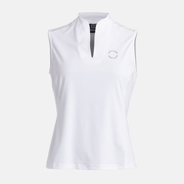 W Tech Blade SL V-Neck Vit Bogeys & Birdies