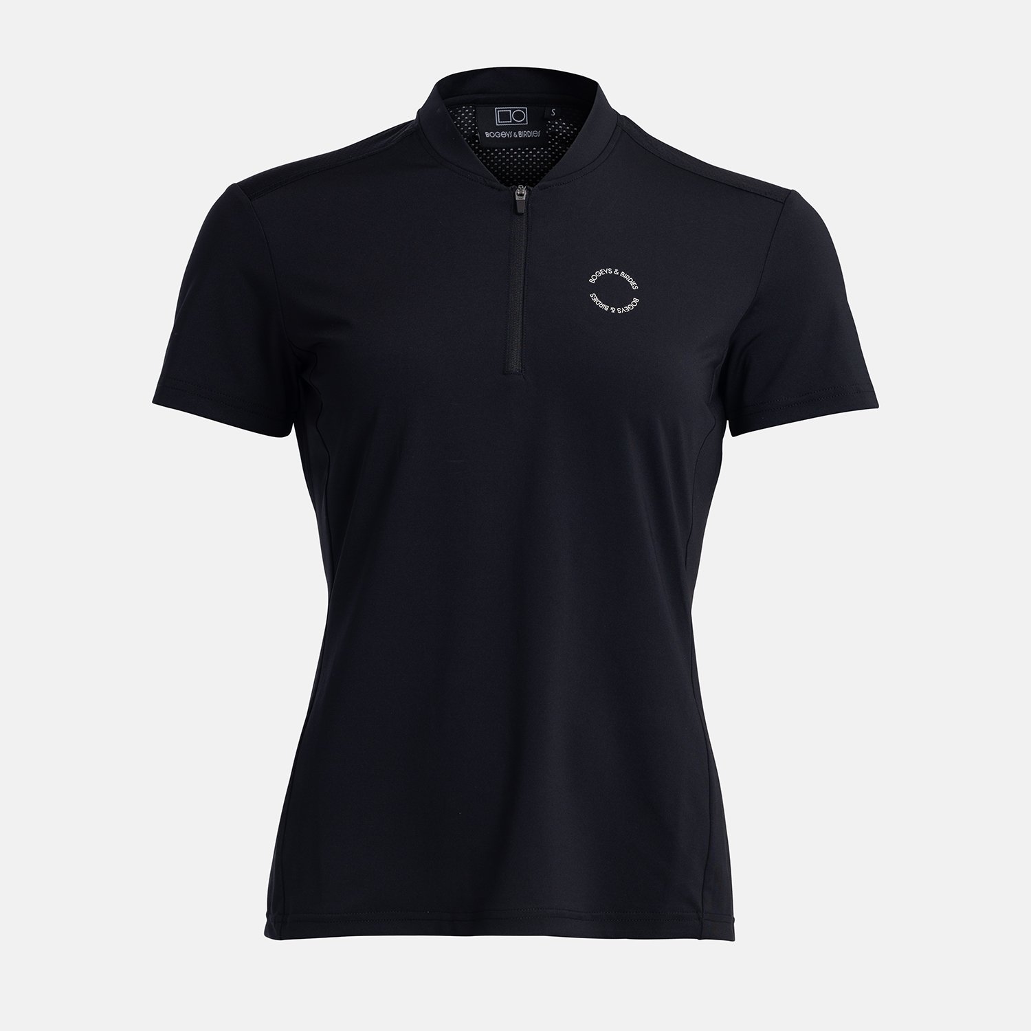 Tech Blade V-Neck Tee Musta Bogeys & Birdies