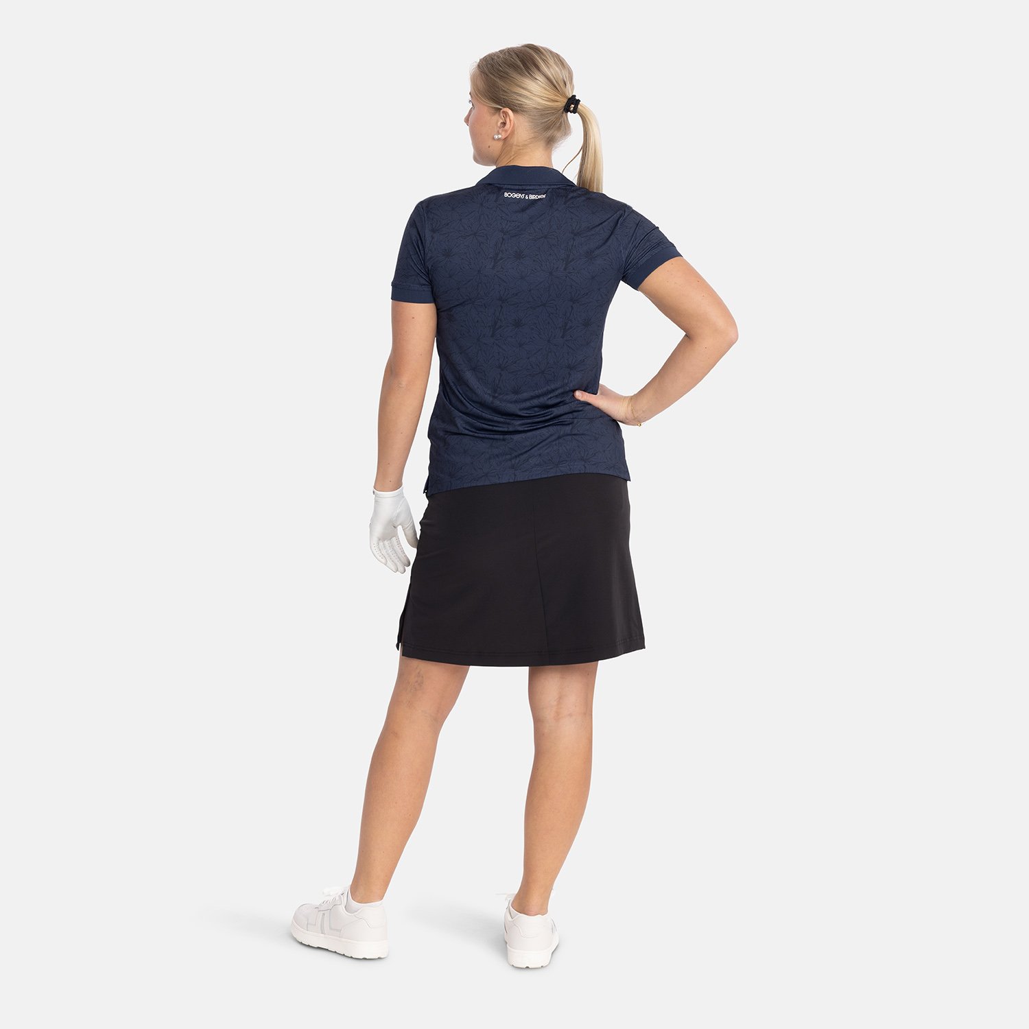 W Tech Button Pique AOP Bogeys & Birdies