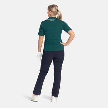 W Cotton Mix Open Collar Vihreä Bogeys & Birdies