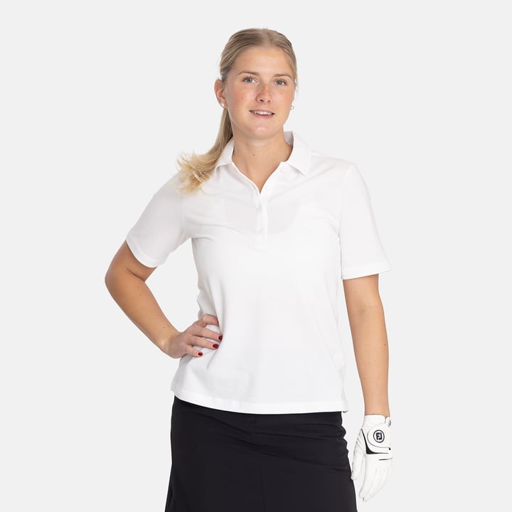 W Cotton Mix Classic Button Vit Bogeys & Birdies