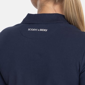 W Cotton Mix Classic Button Blå Bogeys & Birdies