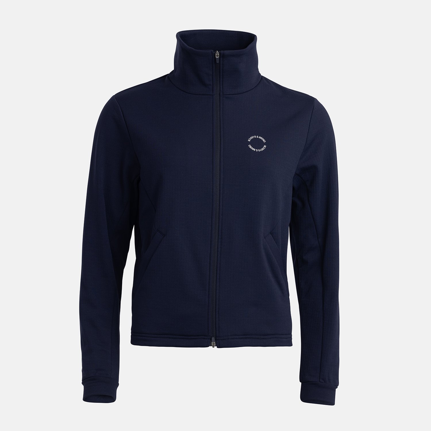 W Mid Layer Full Zip Blå