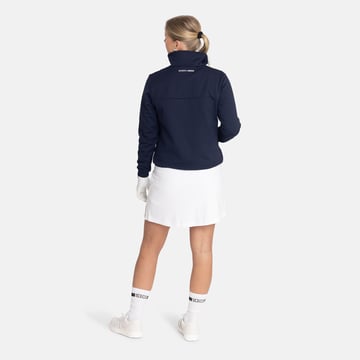 W Mid Layer Full Zip Blå Bogeys & Birdies
