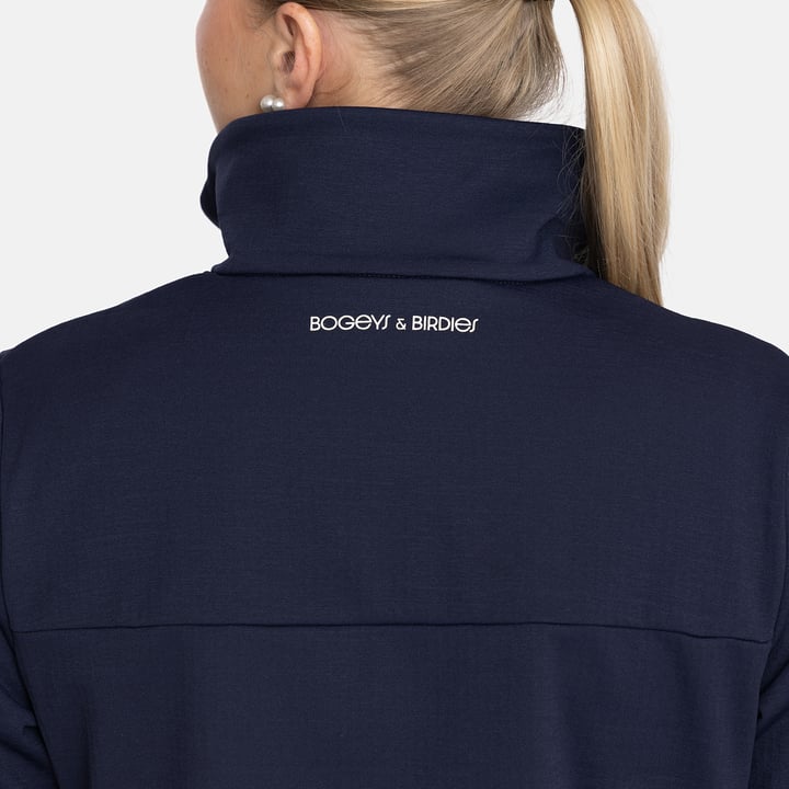 W Mid Layer Full Zip Blå Bogeys & Birdies