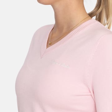 W Knitted V-Neck Sweater Bogeys & Birdies