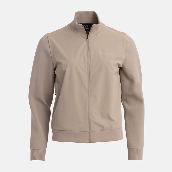 W Windbreaker Knitted Beige Bogeys & Birdies