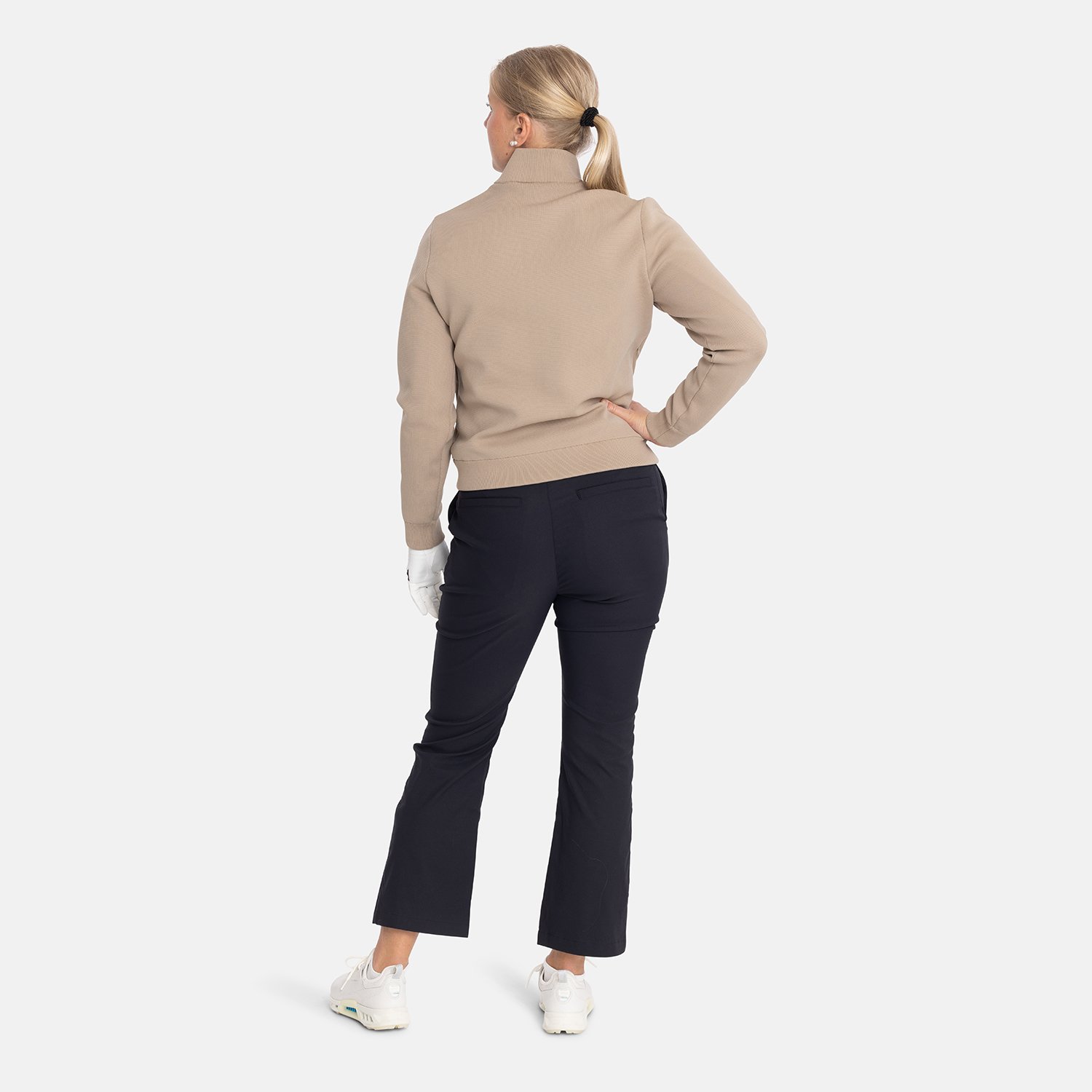 W Windbreaker Knitted Beige Bogeys & Birdies W Windbreaker Knitted Beige Bogeys & Birdies