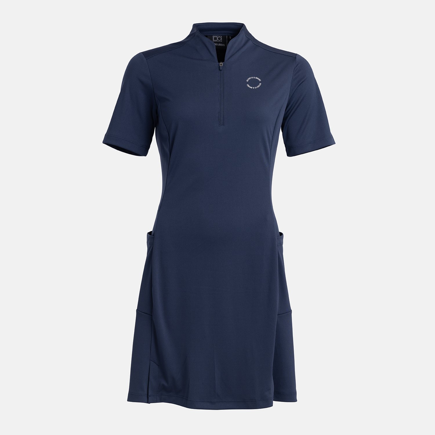 W Tech Sleeves Dress Blå Bogeys & Birdies