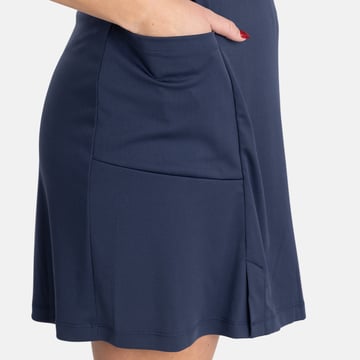 W Tech Sleeves Dress Blå Bogeys & Birdies