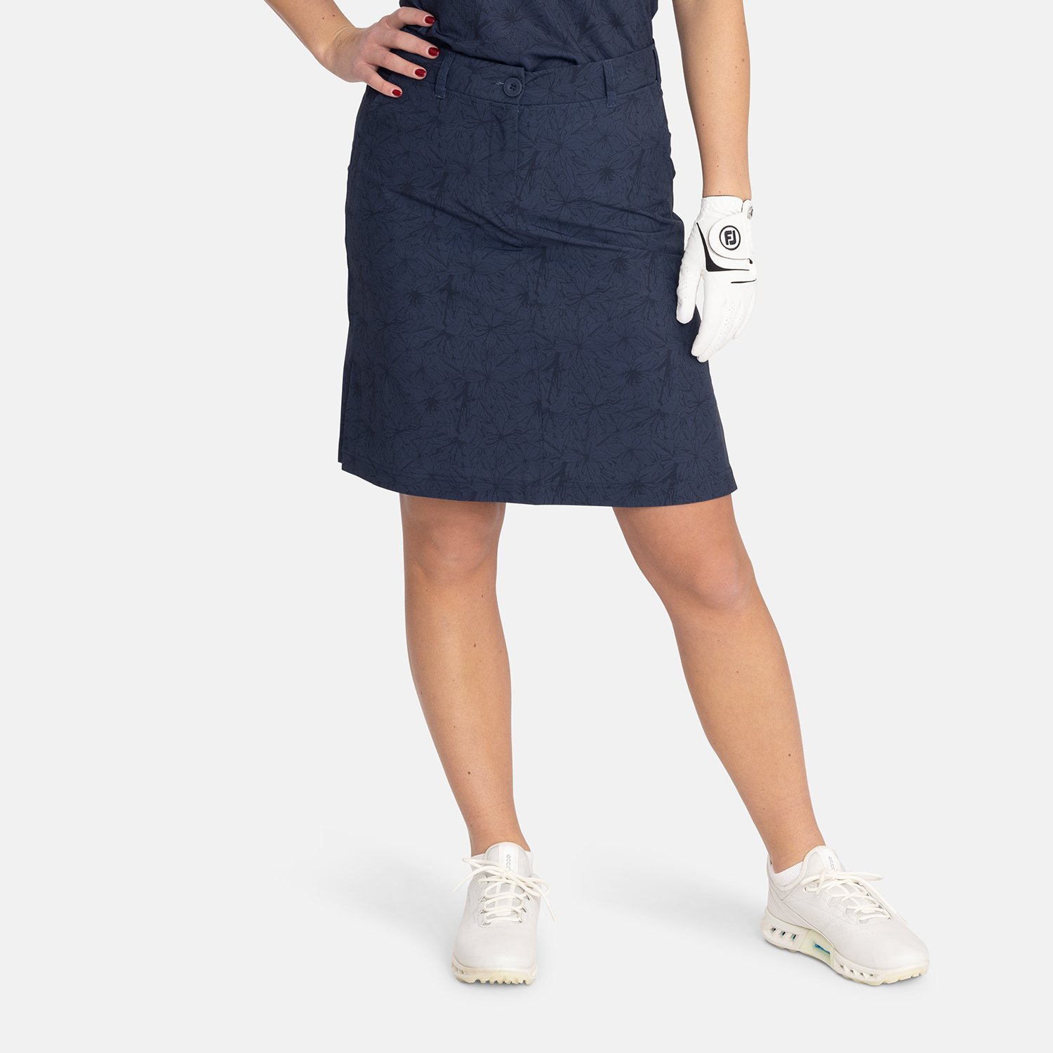 W Woven Stretch Skort AOP Bogeys & Birdies