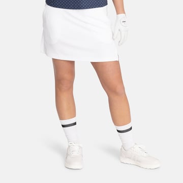 W Tech Jersey Skort Vit Bogeys & Birdies