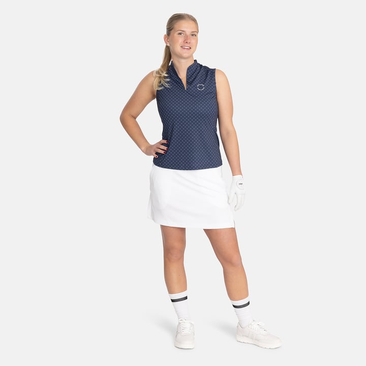 W Tech Jersey Skort Vit Bogeys & Birdies