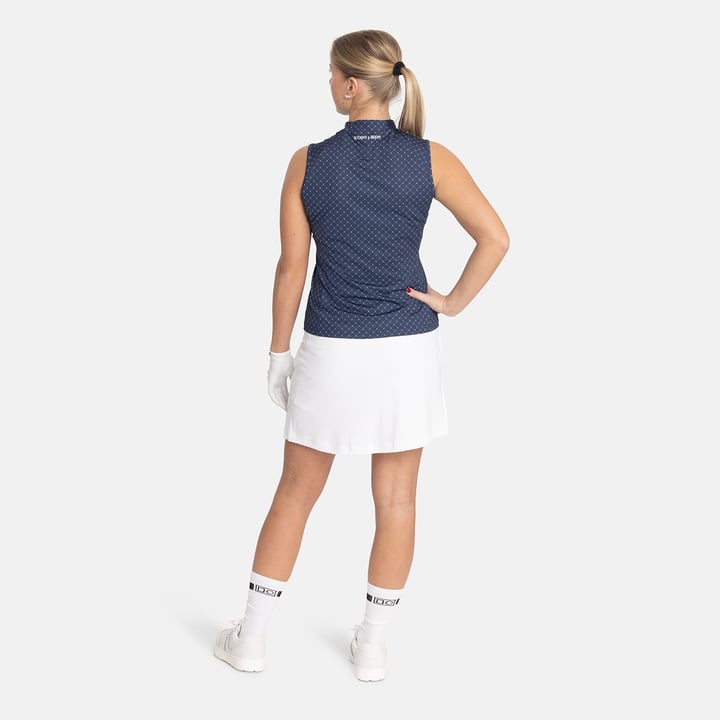 W Tech Jersey Skort Vit Bogeys & Birdies