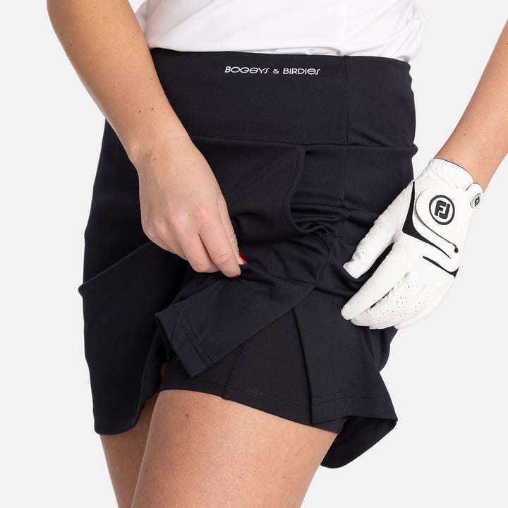 W Tech Jersey Skort Svart Bogeys & Birdies