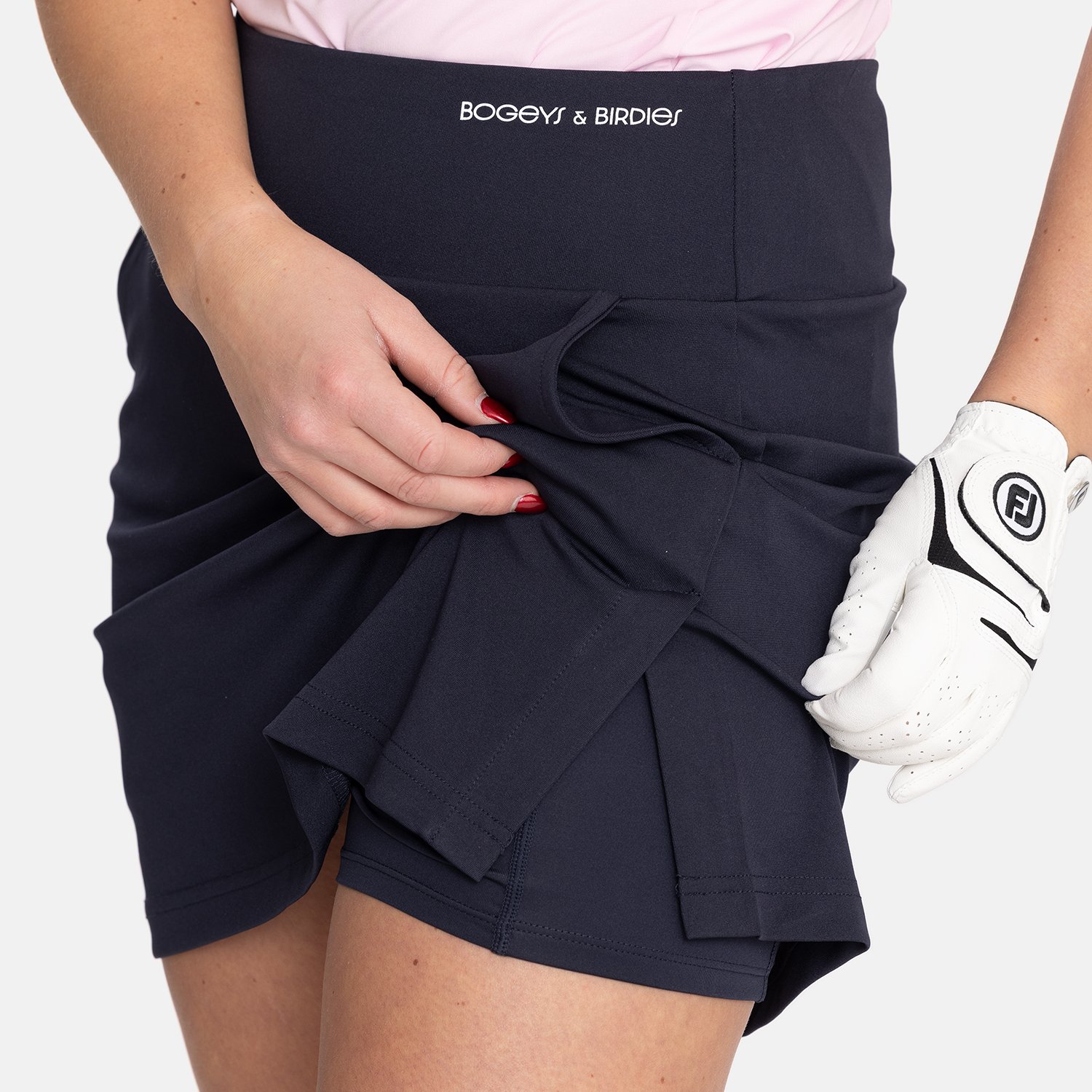 W Tech Jersey Skort Blå Bogeys & Birdies