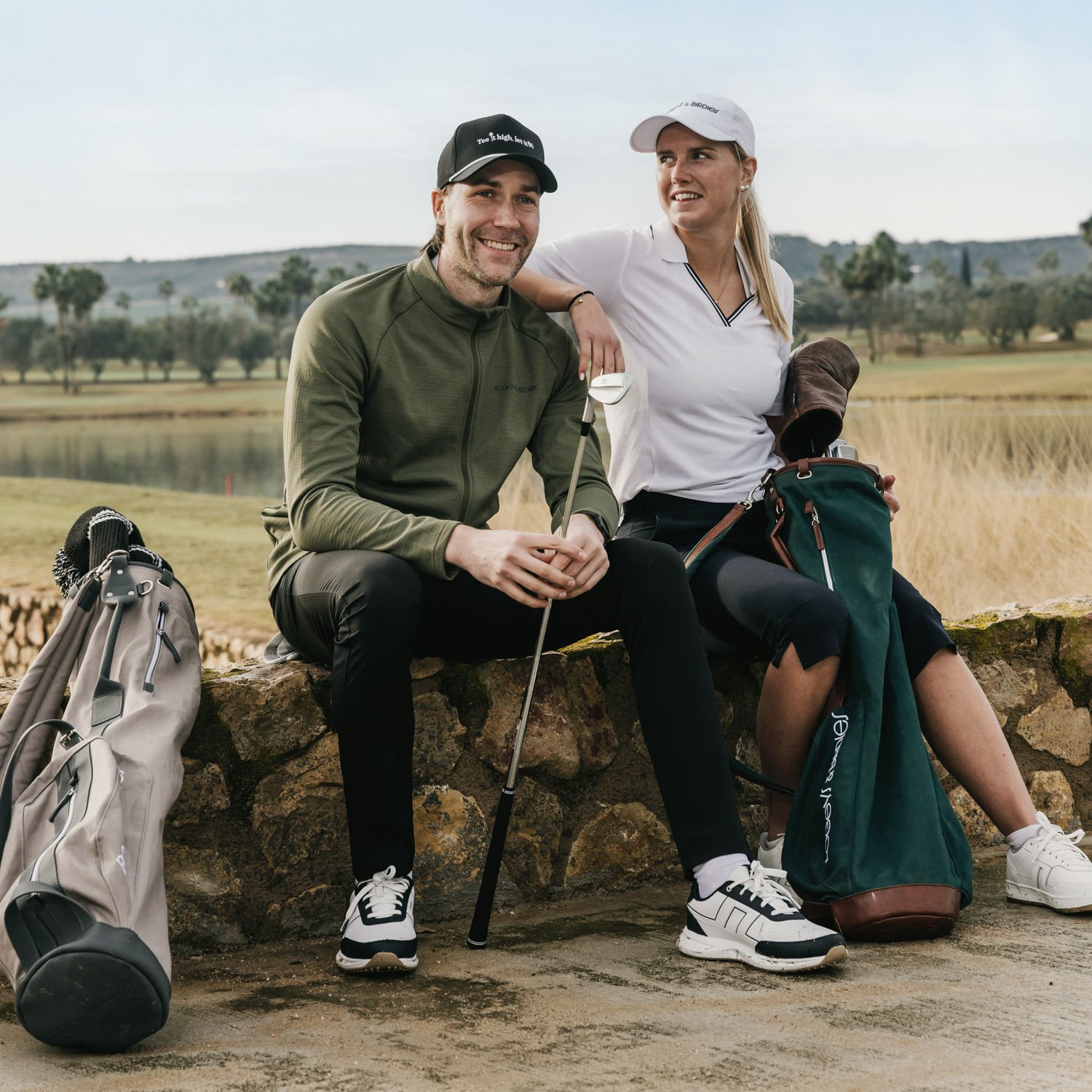 W Tech Capri Pant Blå Bogeys & Birdies