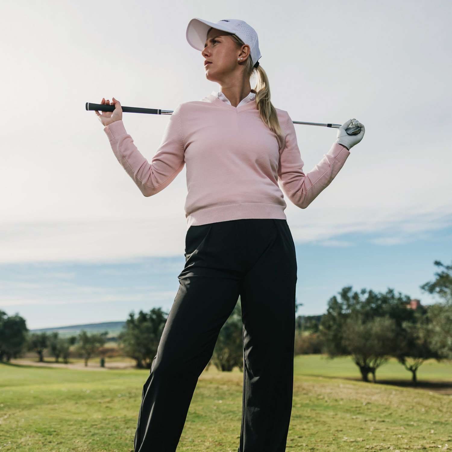 W Tech Wide Pant Svart Bogeys & Birdies