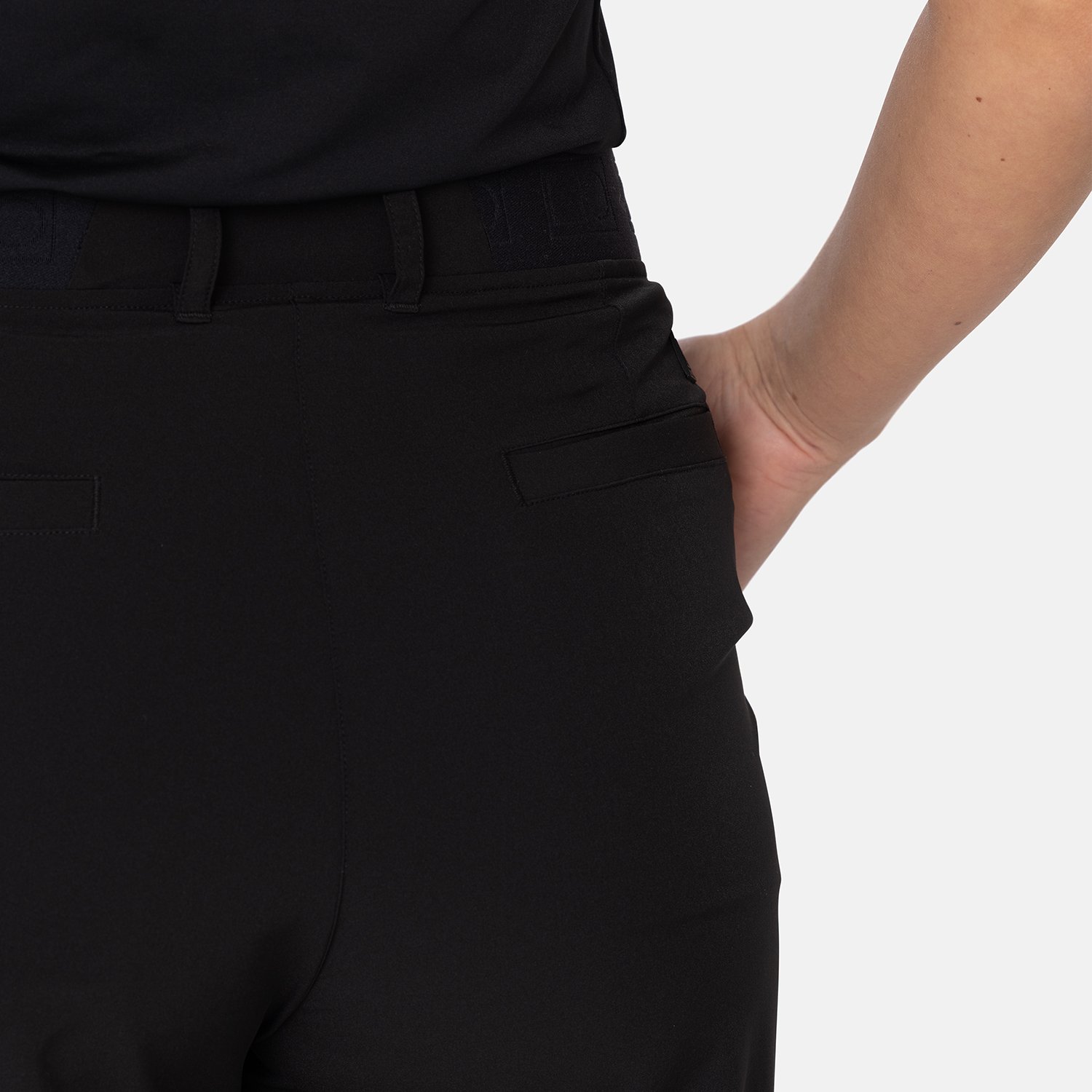 W Tech Wide Pant Svart Bogeys & Birdies W Tech Wide Pant Svart Bogeys & Birdies