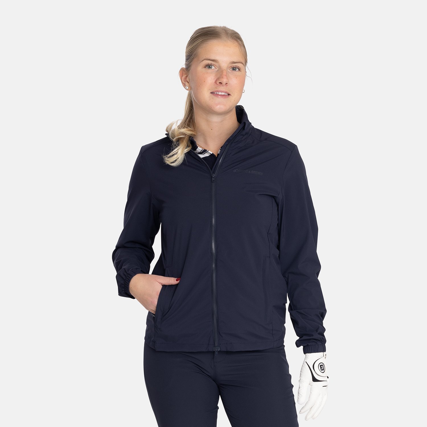 W Windbreaker Jacket Blå Bogeys & Birdies W Windbreaker Jacket Blå Bogeys & Birdies