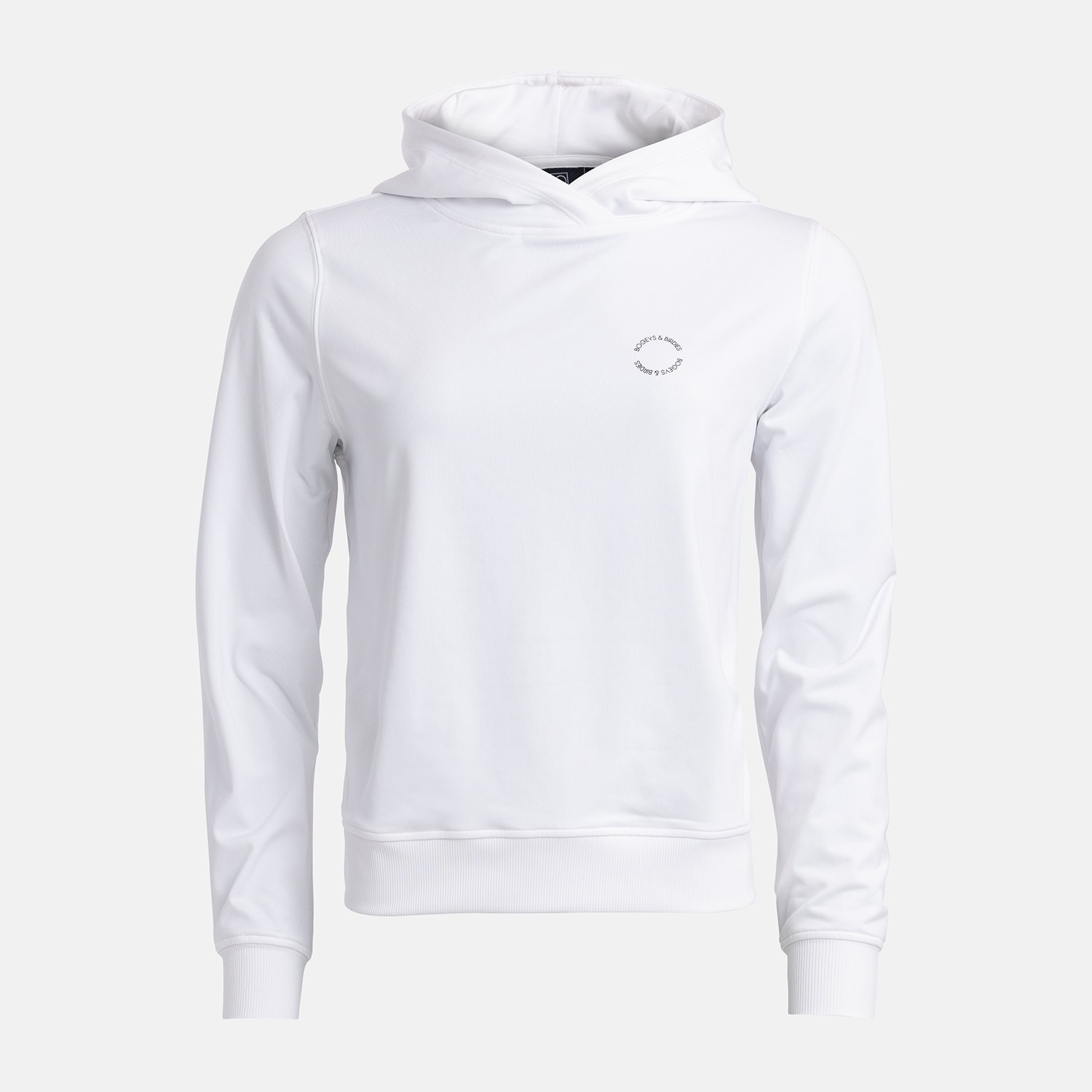 W Tech Hood White Bogeys & Birdies