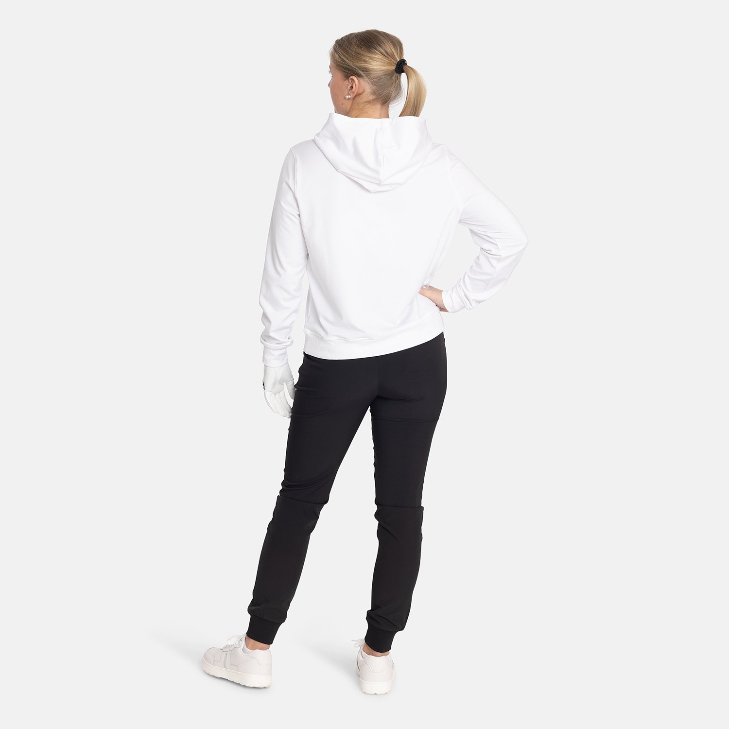 W Tech Hood White Bogeys & Birdies