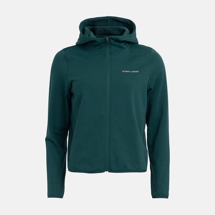 W Tech Hood Waffle Midlayer Grön Bogeys & Birdies