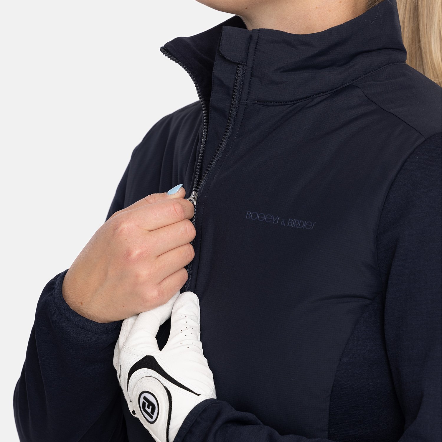 W Tech Hybrid Jacket Blå Bogeys & Birdies
