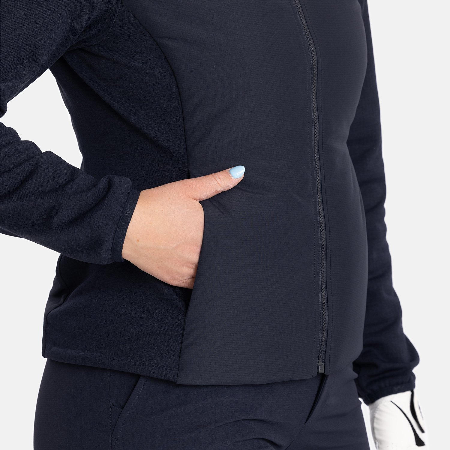 W Tech Hybrid Jacket Blå Bogeys & Birdies