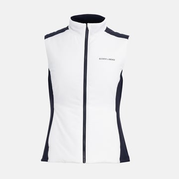 W Tech Hybrid Vest Vit Blå Bogeys & Birdies
