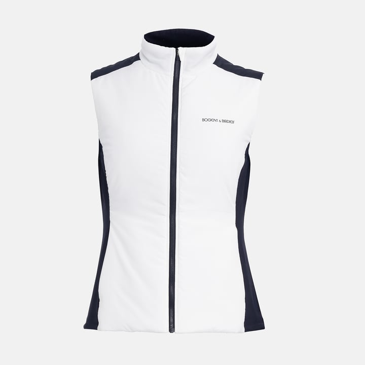 W Tech Hybrid Vest Vit Blå Bogeys & Birdies