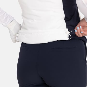 W Tech Hybrid Vest Vit Blå Bogeys & Birdies