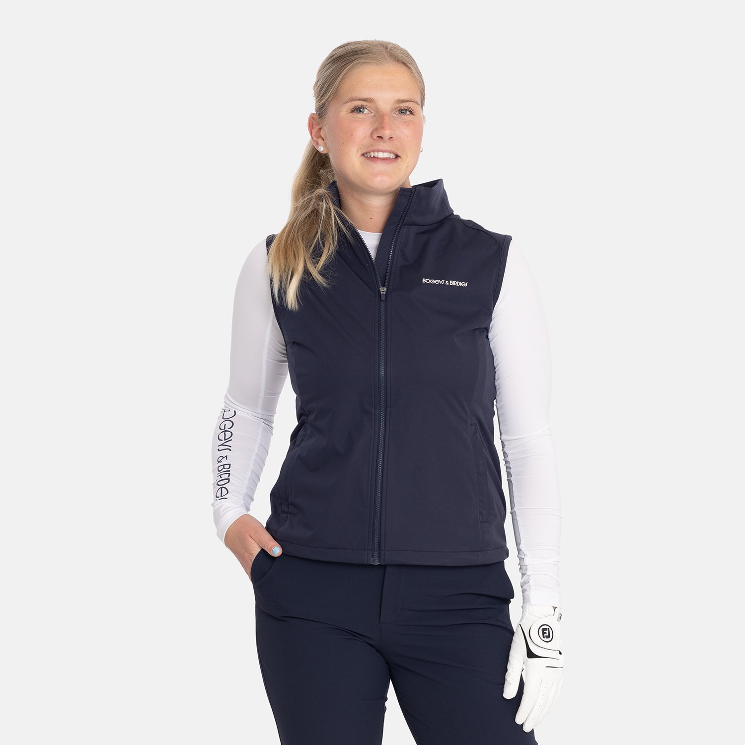 W Tech Shield Vest Blå Bogeys & Birdies W Tech Shield Vest Blå Bogeys & Birdies