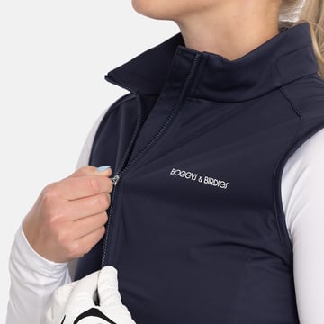 W Tech Shield Vest Blå Bogeys & Birdies