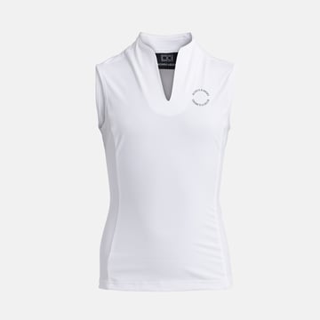 Jr Tech Blade SL V-Neck White Bogeys & Birdies