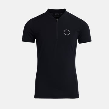 Jr Tech Blade V-Neck Tee Black Bogeys & Birdies
