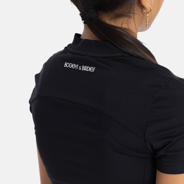 Jr Tech Blade V-Neck Tee Svart Bogeys & Birdies