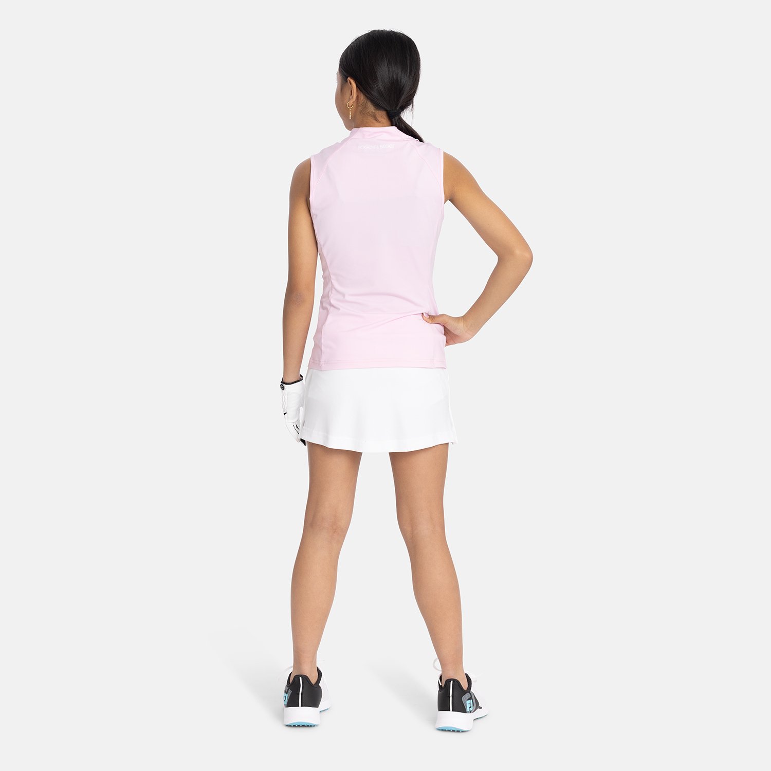 Jr Tech Jersey Skort Vit Bogeys & Birdies