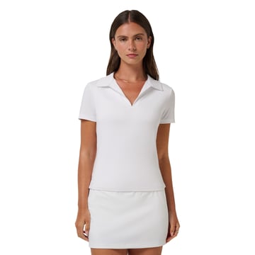 Skyloft Light Ss Polo Vit Travis Mathew