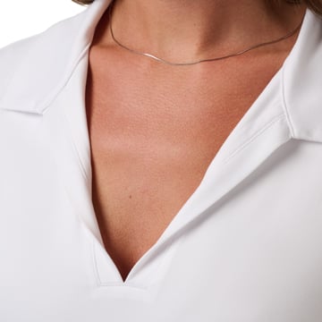 Skyloft Light Ss Polo Vit Travis Mathew