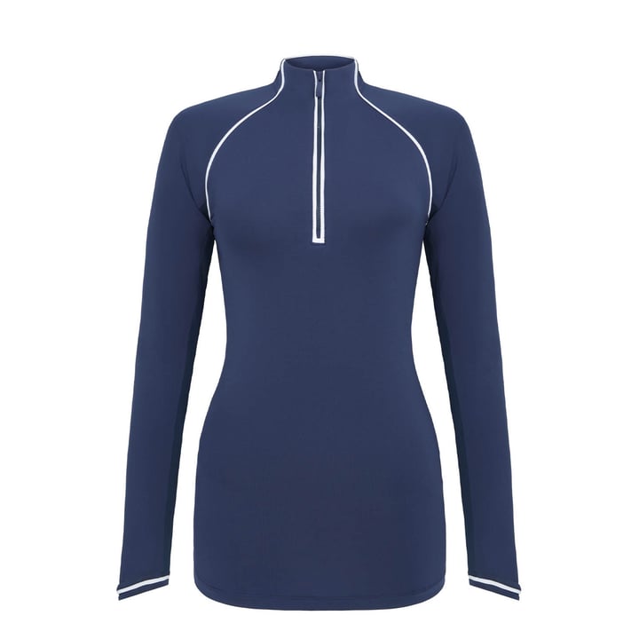 Veronica 1/4 Zip Blå Original Penguin Veronica 1/4 Zip Blå Original Penguin