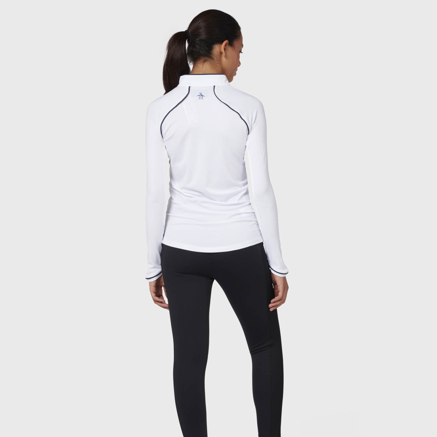 Veronica 1/4 Zip Blanche Original Penguin